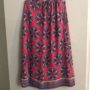 Long Skirt/Strapless Dress